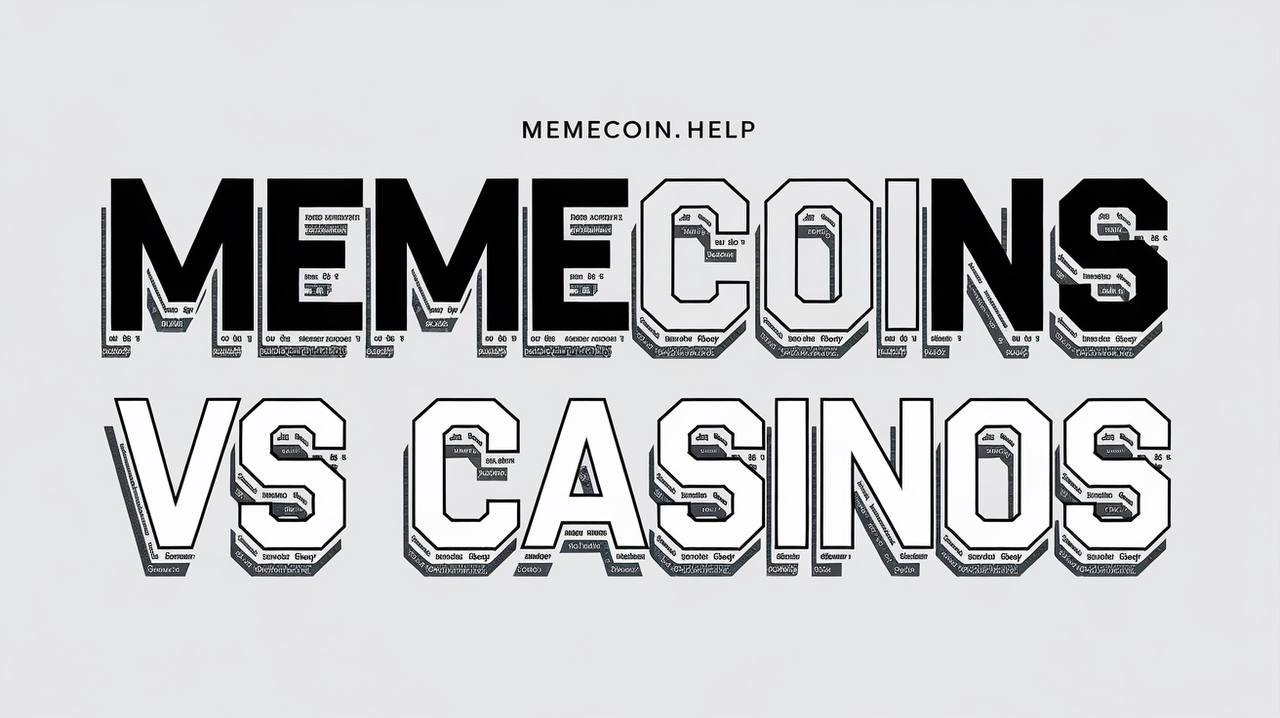 memecoins vs casinos