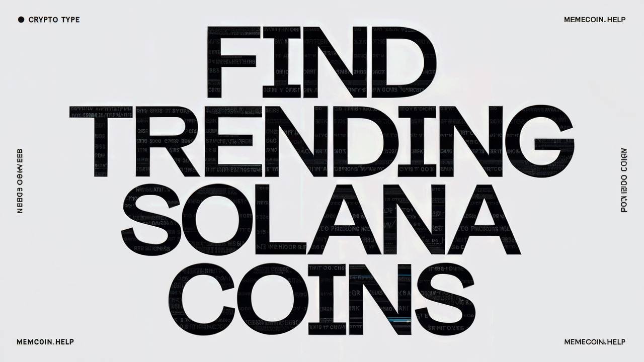 trending solana memecoins