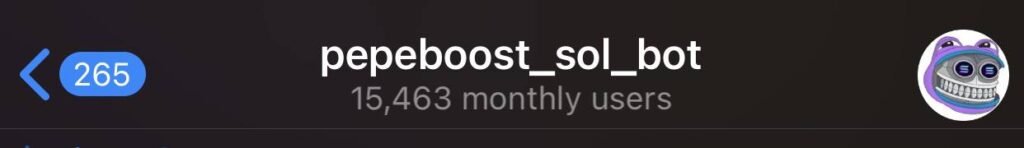 pepeboost bot