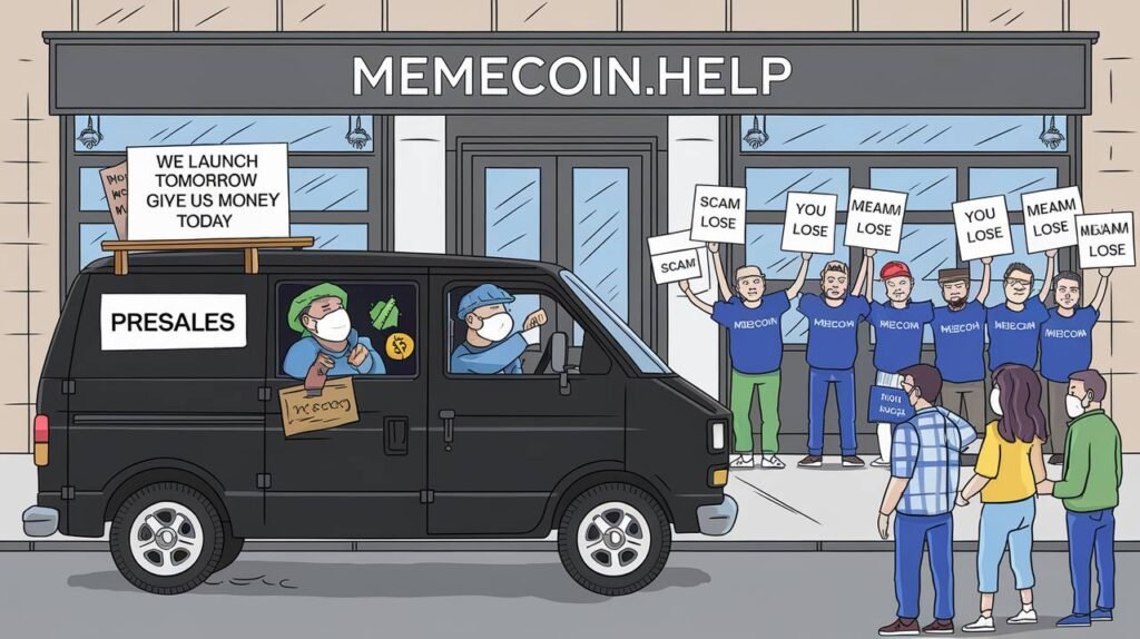 presale memecoin scams